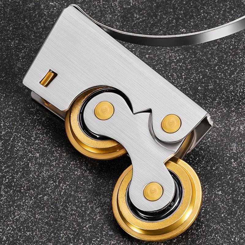 2 Stück Schiebetür Rollen Schrank Schiebetür Bodenrollen Lager Küche Badezimmer Türschienen Glattgleitende Rollen