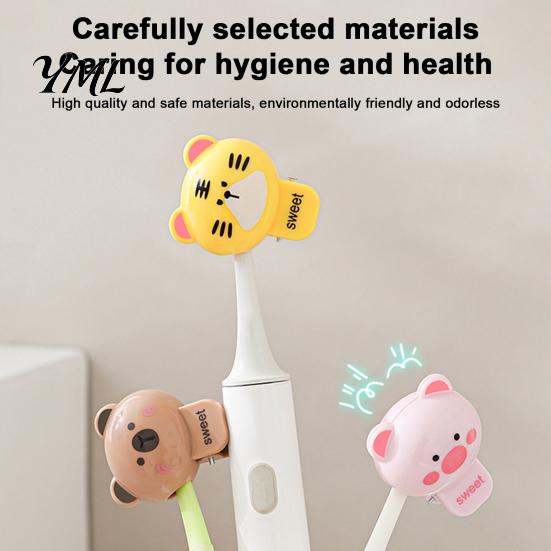 Oral Hygiene Travel Kit Cute Animal Toothbrush Protective Cover, Dust-proof Breathable Case, Compact Shield Lightweight Portable Bathroom Accessories