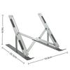 Xiaomi Foldable Height Adjustable Metal Laptop Stand, Portable Elevated Cooling Support for Tablet, Stable & Easy To Store
