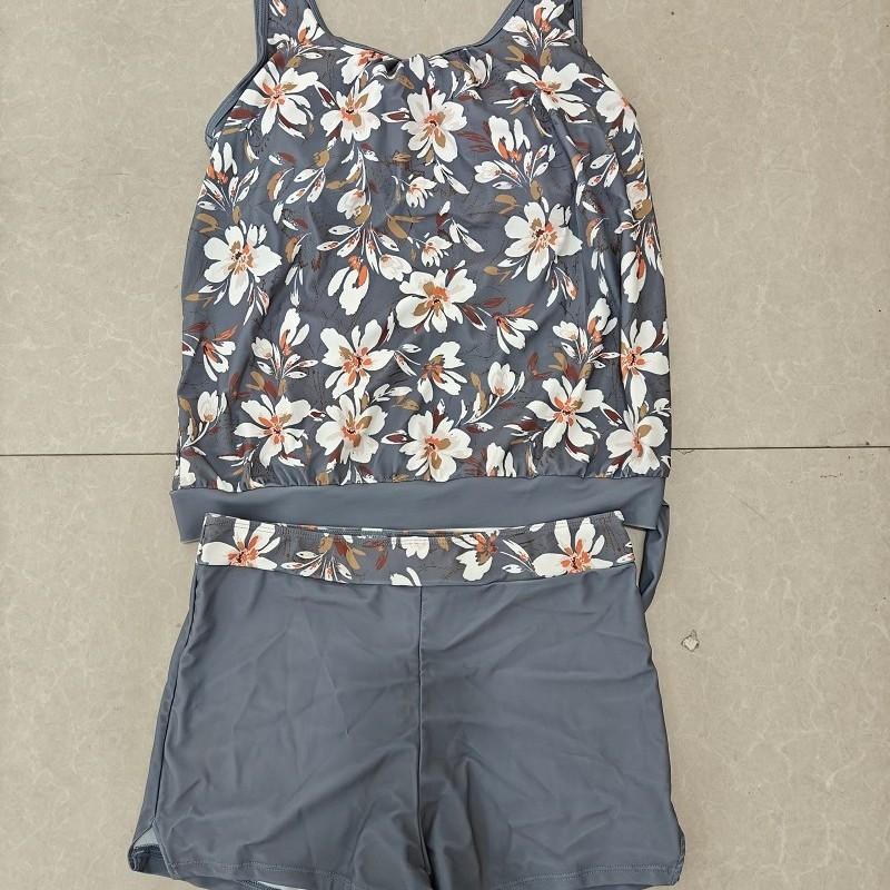 Printed Swimsuit Women's Split Swimsuit