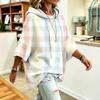Women's Printed Hoodie Loose Fit Casual Pullover Sweatshirt for Everyday Wear
