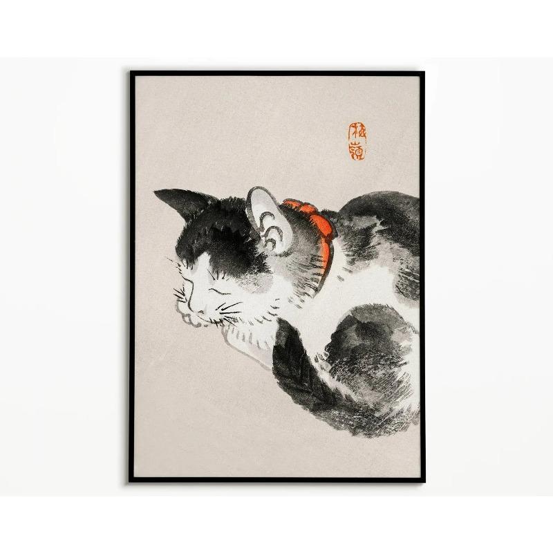 Japanese Art, Vintage Painting Okinawa Retro Art Print Okinawa Wall Art Japanese Travel Poster Vintage Okinawa Decor Artwork