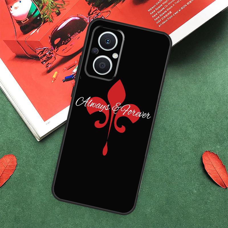 The Vampire Diaries Always Forever Case For OPPO Reno 13F 14F 12F 11F 12 11 10 14 Pro 8T 8 Lite OPPO Find X9 X8 X6 X5 Pro Cover