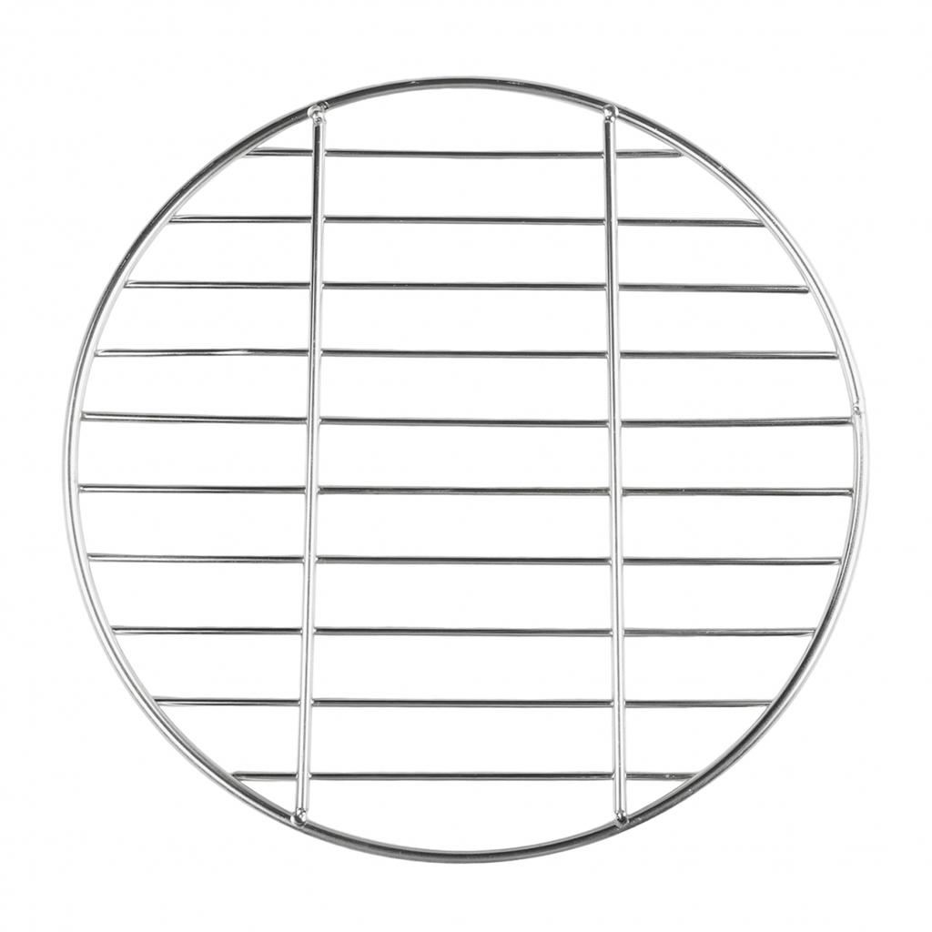 Stainless Steel Circular BBQ Grid Ideal for Open Air Events 30cm 35cm 40cm