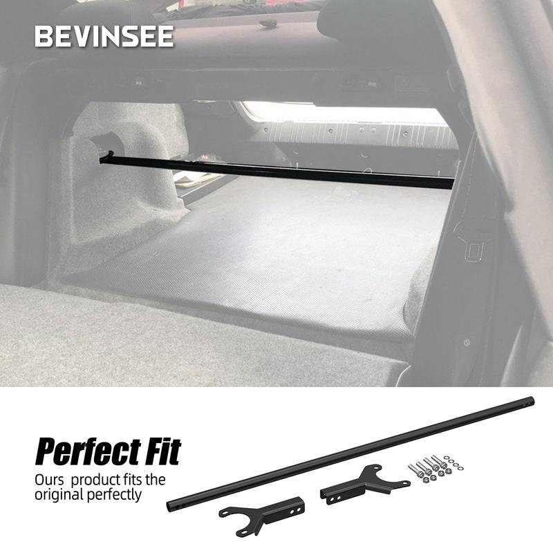 BEVINSEE Rear Strut Brace Bar Set For BMW E46 323i 325i 328i 330i 1999-2006