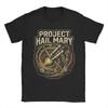 Project Hail Mary Vintage T-Shirt Unisex Y2K Retro Baumwoll-T-Shirts Strand Rundhals Hippie T-Shirt Muster Übergröße Oberteile