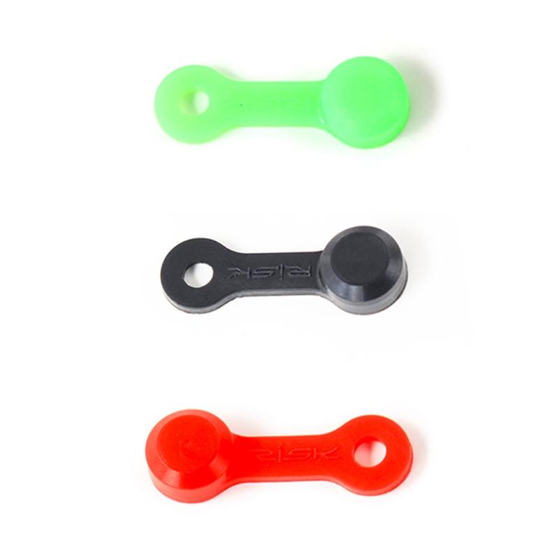 10 Pieces Brake Bleeder Silicone Grease Fitting Cap Rubber Dust Cover Brake Bleeder Screw Caps  for Mountain Road Bike