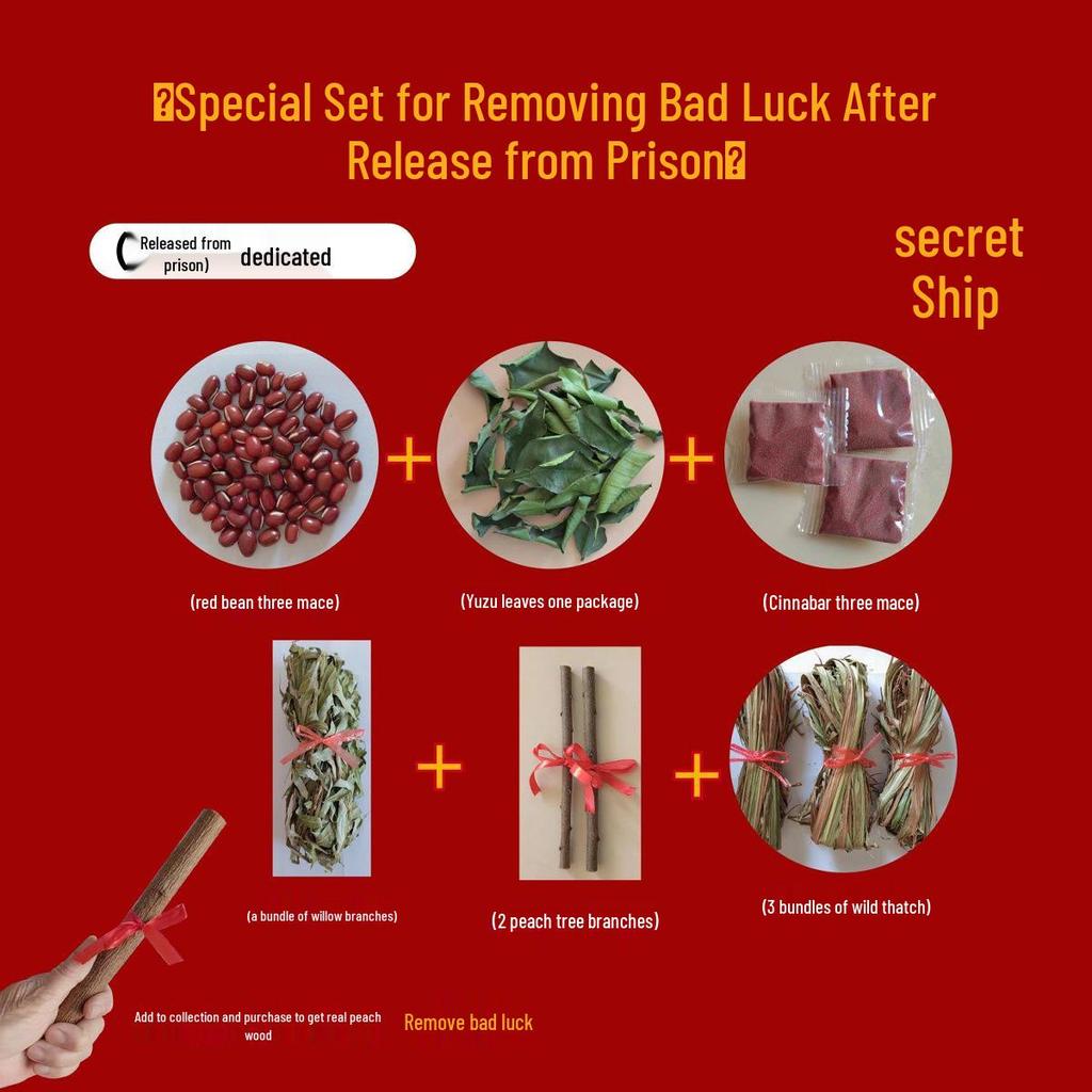 Luck-Cleansing Set: Lemongrass, Pomelo, Willow & Peach for Home & Wedding