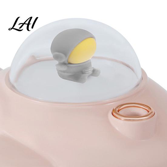 Skin Moisturizing Humidifier Desktop Humidifier Airplane Shaped with Light Portable 220ml Water Quiet For Bedroom Tank Capacity Operation