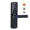 Waterproof Tuya WiFi Smart Door Lock for Bedroom, Apartment, and Rental House Entrances.