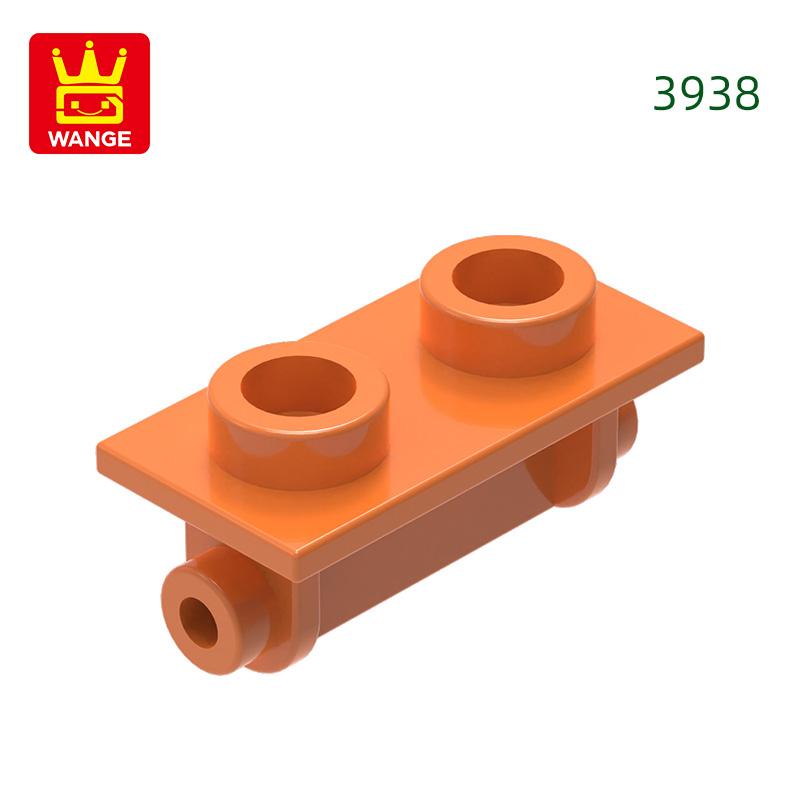 322 Stück/Los 3938 1x2 Scharnier Premier Platte Bausteine Moc Technische Komponenten Funktioniert Mit featuring Steine DO-IT-
