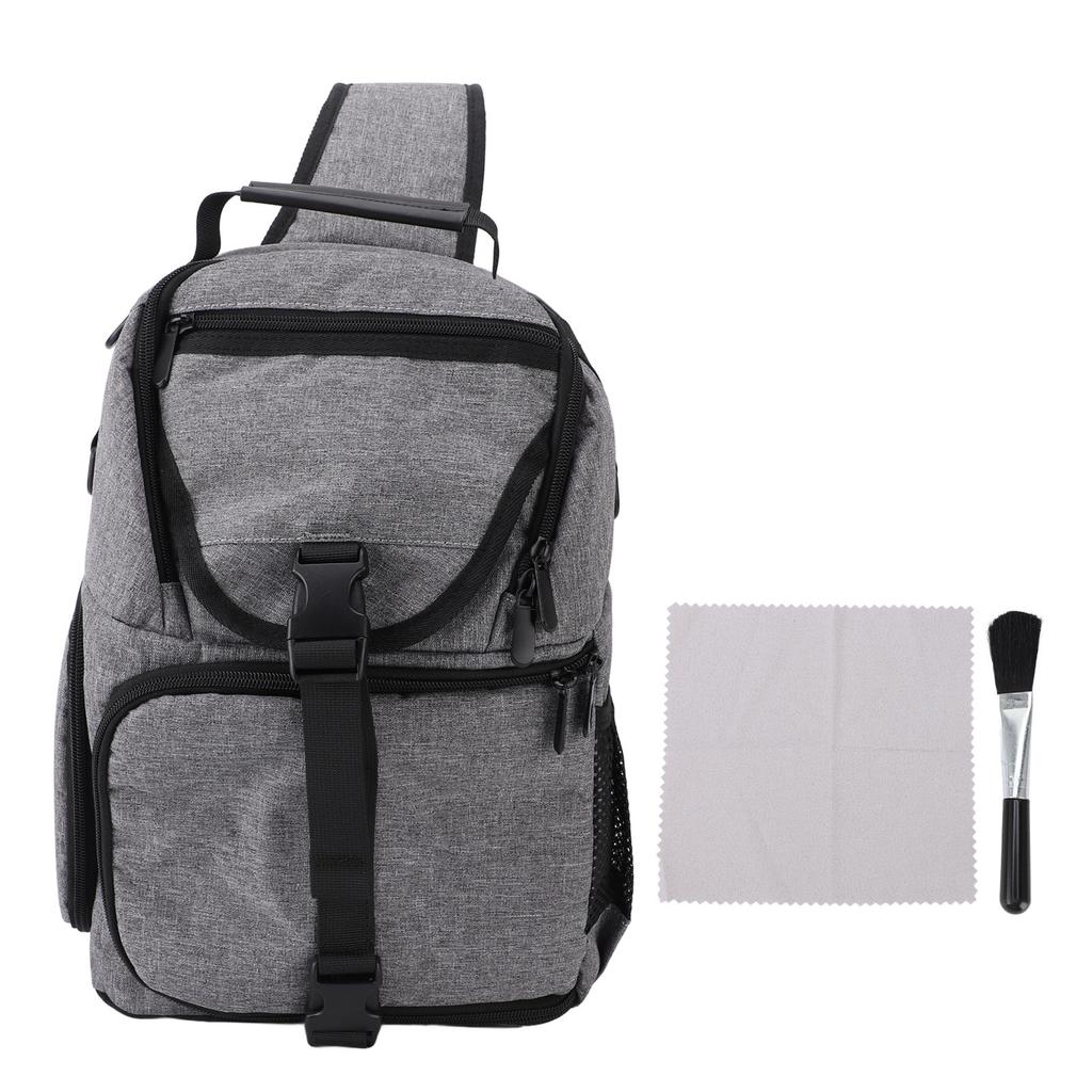 Rucsac Cameră EVA Rezistent la Vânt Multifuncțional Geantă Profesională pentru Cameră Foto pentru Călătorie Gri