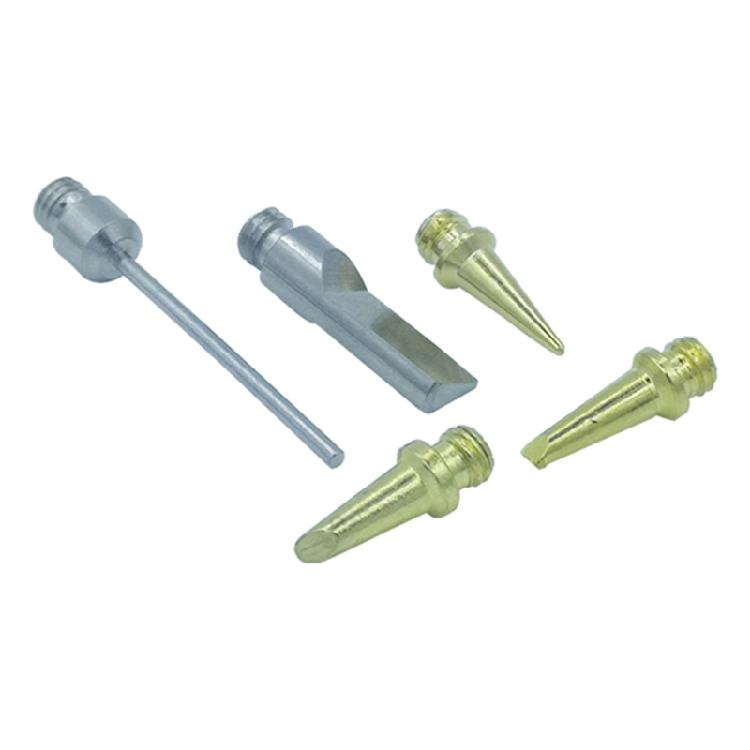 Metal Gas Soldering Iron Tip Pack of 5 for HS-1115K Welding Accessories