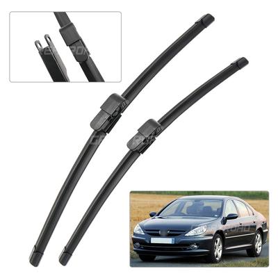 Für Peugeot 607 2002-2011 2003 2004 2005 2006 2007 2008 2009 2010 Scheibenwischer Frontscheibenwischerblätter Windschutzscheibe Windschutzscheibe Fenster 26"+22"""