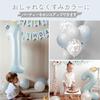 Iysoll Baby Blue 1 Year Old Birthday Decoration Set Large Number Balloon 40 Inch Muted Color First Year Number Balloon Crown