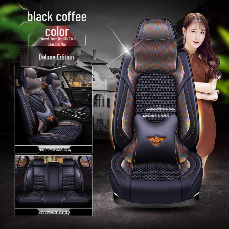 Four Seasons Full Wrap Car Seat Cover for GAC Trumpchi GA Series (GA3, GA4, GA5, GA6, GA8) & GS Series (GS3, GS5).