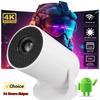 New Projector 4K Android 11 Mini HY300 Wifi6 290ANSI Allwinner H713 BT5.0 1080P 1280*720P Cinema Outdoor Portable Projetor