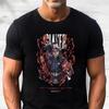 Demon Slayer Tanjiro Kamado Fire Sword Black T-Shirt Gift For Fan