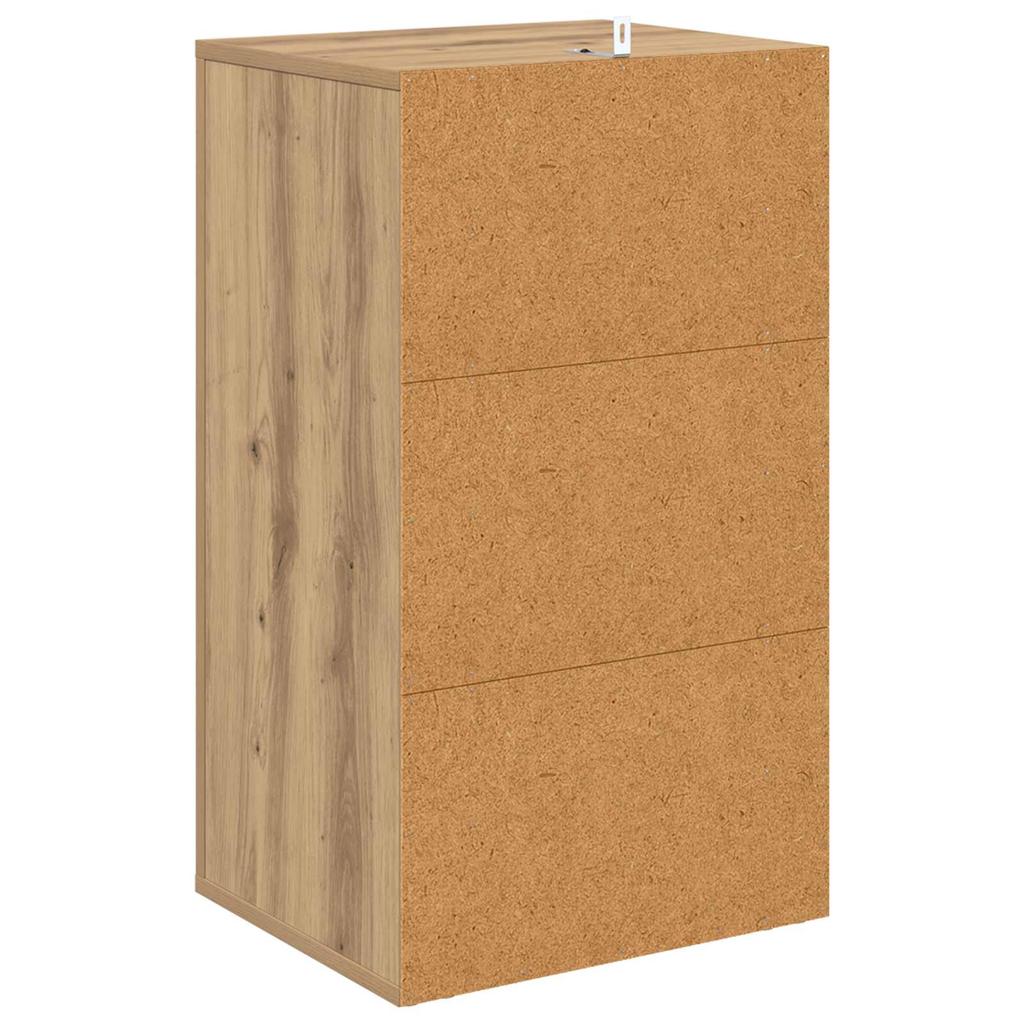 Credenza Legno di Quercia Artigianale 40 x 33 x 70 cm Truciolato