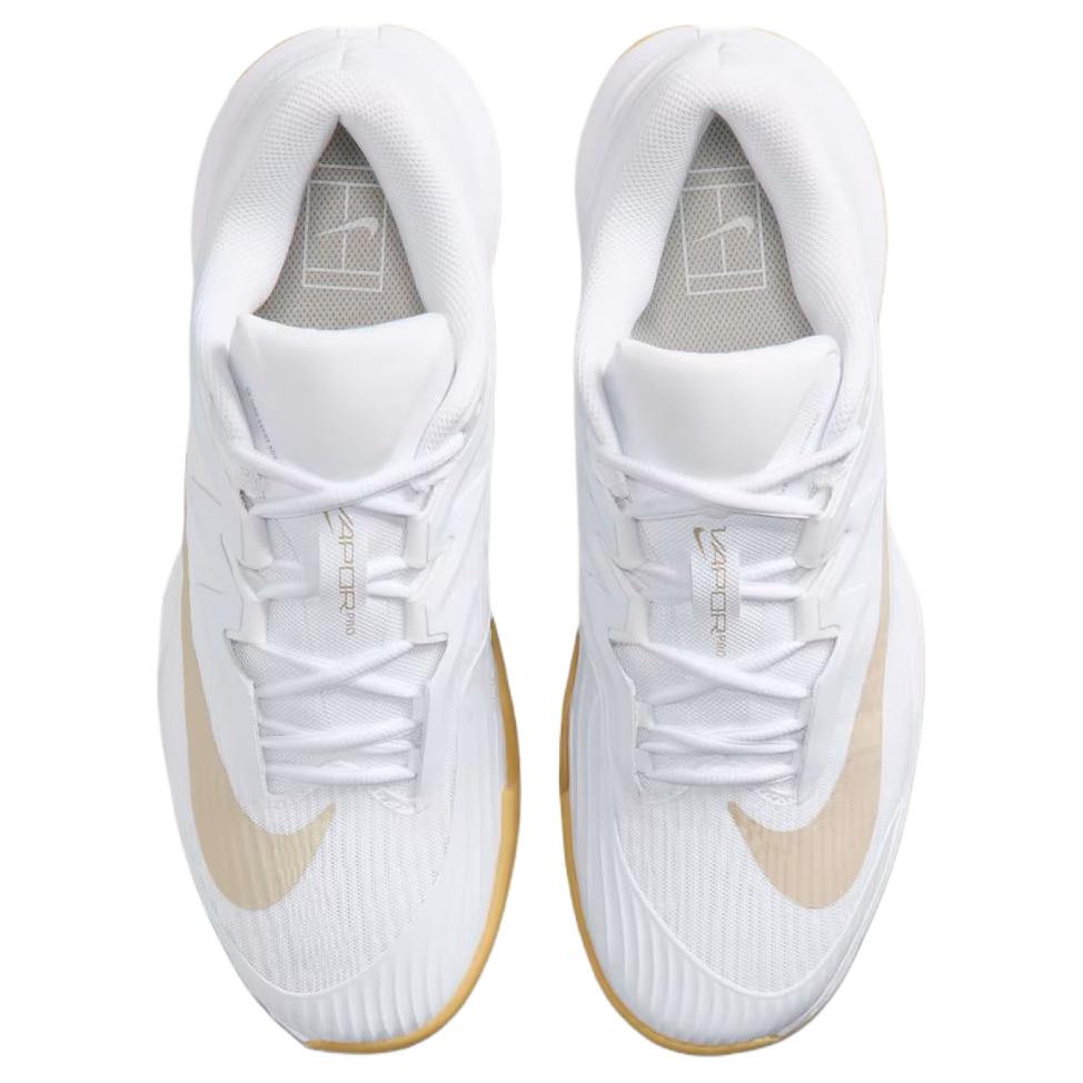 Nike Scarpe da Tennis Vapor Pro 3 da Uomo Basse Bianco/Bianco Peak/Lino/Marrone Legno Chiaro FZ2161-102