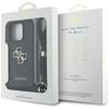 Etui Guess 4G Big Logo Cord Stap         Crossbody Do Iphone 16 Pro Czarny