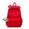 Schoolbag1011 new ins trendy solid color simple and versatile large capacity middle school students students travel backpack
