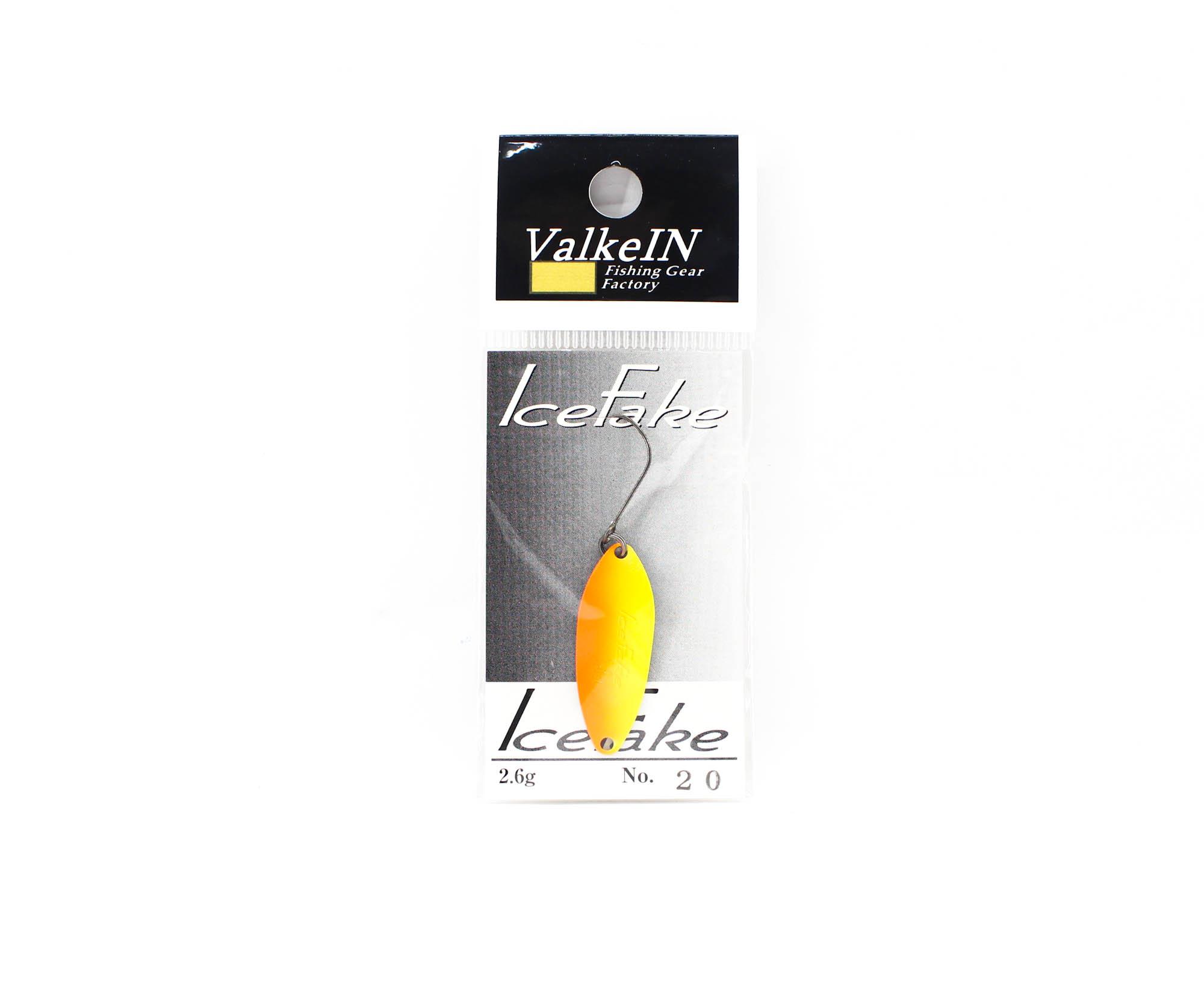 

Valkein Spoon Ice Fake 2.6 grams Sinking Lure No.20 (5791)