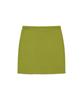 Wellbeing Express Embroidered Knit Mini Skirt Leaf Green