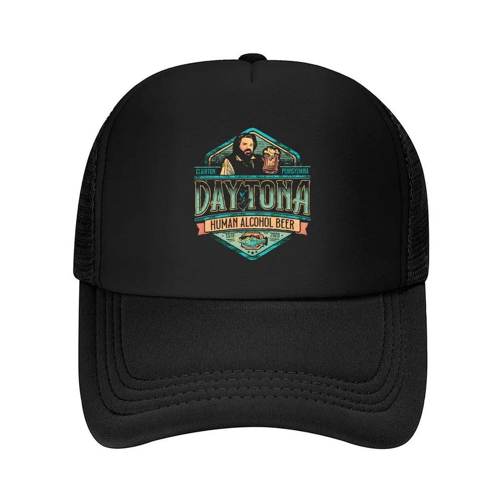 Daytona Beer Festival Fun Inspired Alcohol Event Tribute Design Mesh Baseball Cap