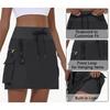 Women's Hiking Cargo Skirt Outdoor Sports Zipper Tennis Skirt