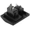 Panel de interruptores de bomba de achique de 3 vías, 12 V, 24 V, disyuntor integrado de 15 A para accesorios de yate