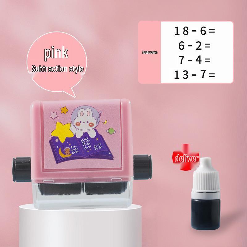 

Математическая практика Роликовый штамп для учеников начальной школы - Стиль Douyin: Сложение, вычитание, умножение и деление