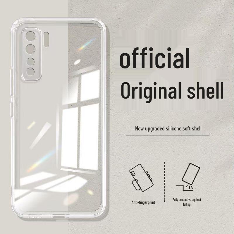 Honor 30s Simple Solid Color Liquid Full Coverage Drop Protection Soft Case - New Model
