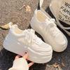Soft-soled heightening shoes autumn new casual shoes breathable non-slip platform sports shoes