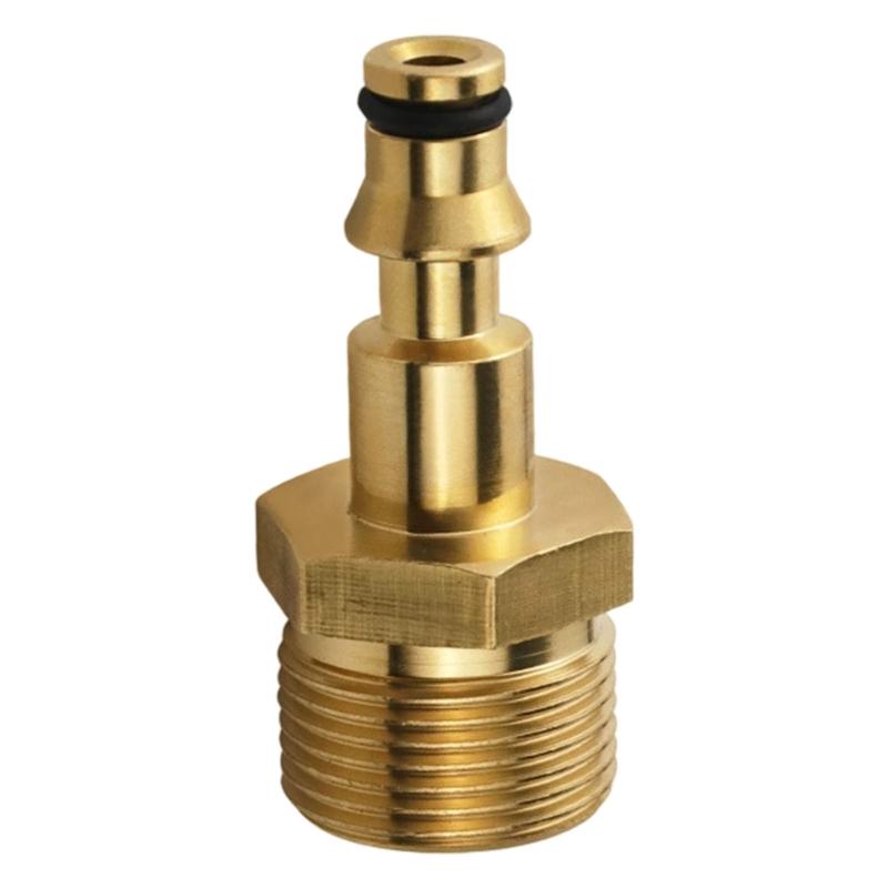 Universal Water Guns Connector With Anti Leak Durability Brasses Materials For Home Car Washing Equipment