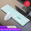 USB Wired Mechanical Feel Keyboard for Gaming and Office
