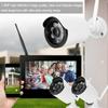 10in 1.3MP HD Wireless WIFI Baby Monitor 3 Cameras Smart DVR Home Security System