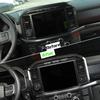 Carbon Fiber Center Console Navigation Cover Trim Frame Bezels For Ford F150 21+