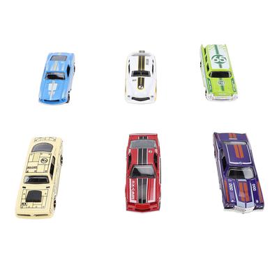 6pcs Boys Mini Car Models Kids Alloy Pull Back Race Car Toy Set Exquisite Vehicle Model for Toddlers