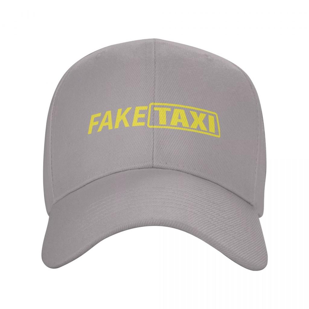 Klassisk Fake Taxi Baseball Keps för unisex kvinnor Personlig justerbar Vuxen Dad Hat Sommar Vår Snapback Kepsar Trucker Hattar