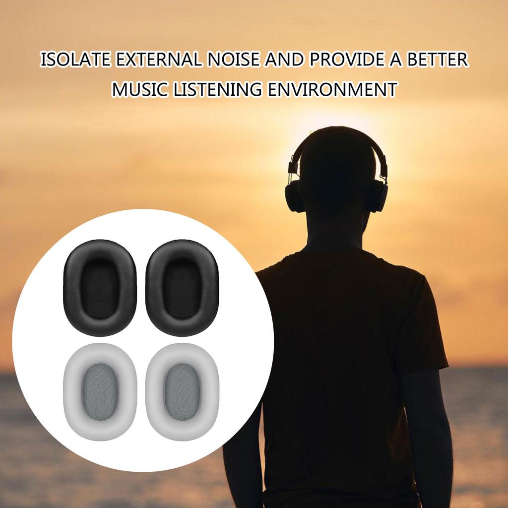 Protein Leather Ear Pad Earphone Ear Cushions Cover Earpads for TX301 Headsets Earmuffs