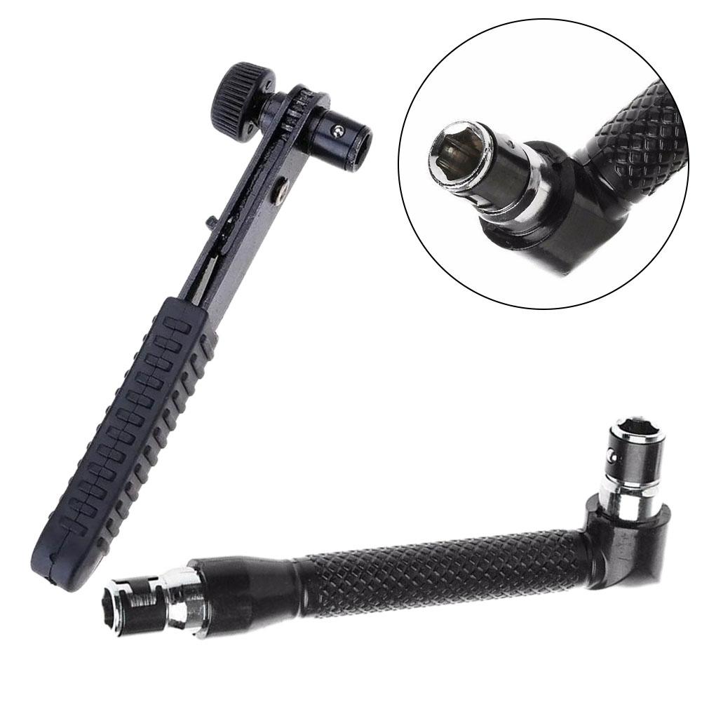 L-Shape Socket Ratchet Wrench 1/4 Inch Hexagon Screwdriver Bit 90 Degree Double-End Handle Spanner Repair Tool Wrenches