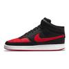 Nike Court Vision Mid Bred Herren Sneaker Schwarz University-Rot Weiß DM8682-001
