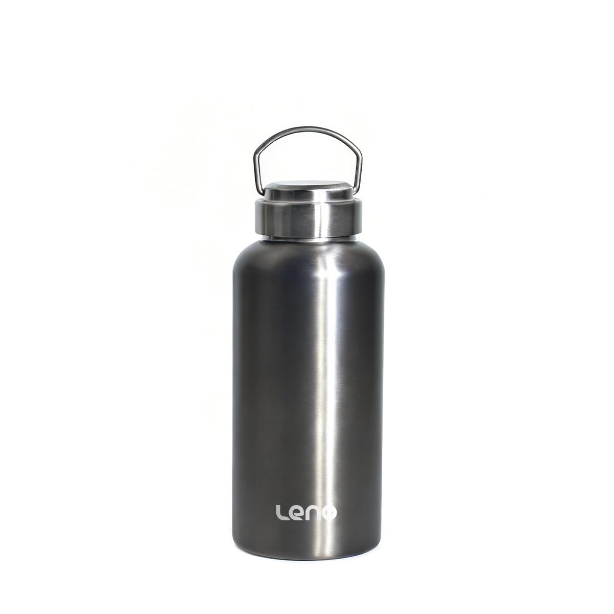 Large Capacity Stainless Steel Water Bottle Single Wall Bottle Large Capacity Big Mouth Flasks with Lid Cycling Drinkware Sports