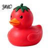 Easy to Knead Squishy Duck Tomato Toy, Slow Rebound Stress Relief Squeeze Cute Fruit Sensory Toys for Anxiety Fidget Soft Decompression Toy