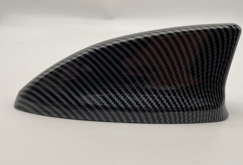 MEKOMEKO Honda New 11th Generation Civic FL1 Fin Antenna Shark Antenna Radio Antenna Cover Waterproof Exterior Part ABS Resin 1PCS [Carbon Fiber Look]