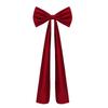 1.8M Large Christmas Bow Pendant Red Velvet Xmas Tree Bowknot Pendant Ornaments For Home Decor New Year Party Gifts Decoration