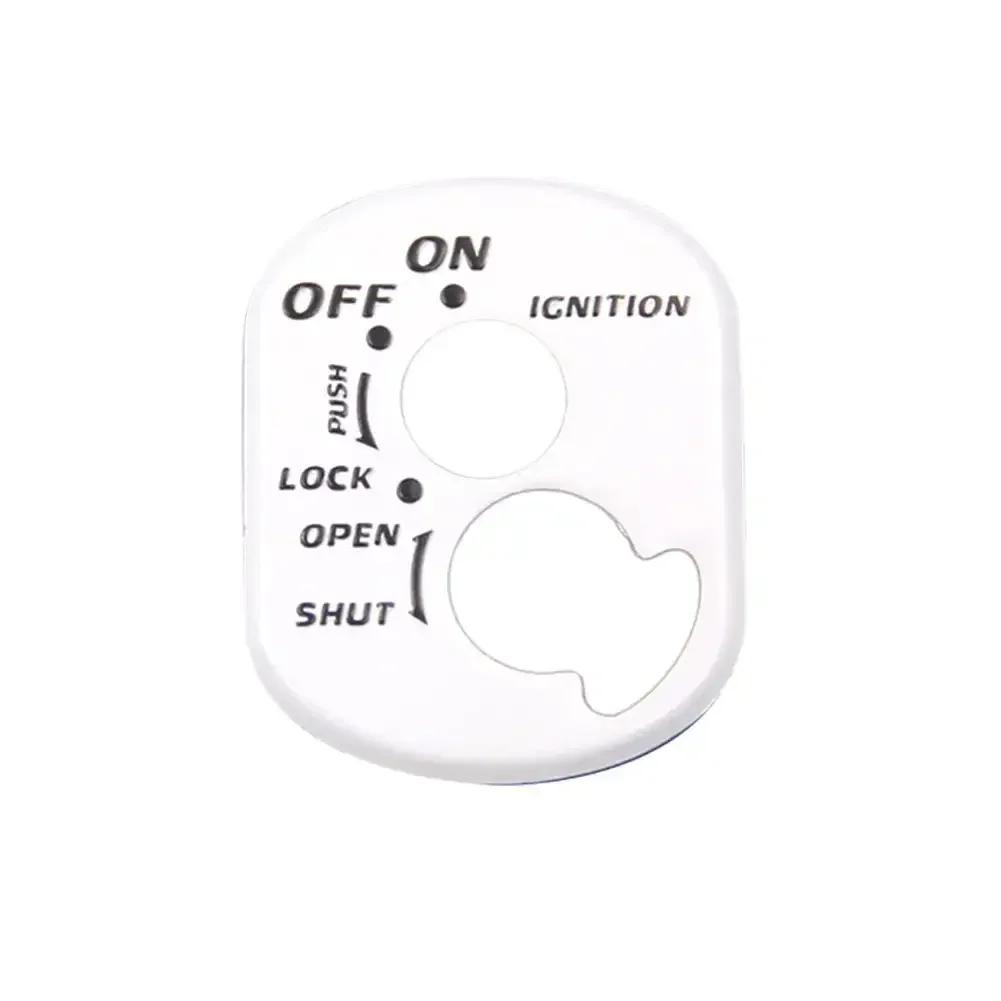 

Мотоциклетный замок зажигания ключ колпачок алюминиевый замок крышка мотор аксессуары для Honda Beat Vario Wave Pcx V1 V2 Wh100t 125t 110t белый