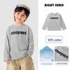 2026 Trendy Boys' Pure Cotton Long-Sleeve T-Shirt for Spring and Fall