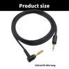 Replacement Balanced Audio Cable Extension Cord for WH-1000XM2 XM3 XM4 Headphones